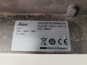 Thumbnail image of Leica M60 Stereo Microscope, CLS 150 X Light Source, & MPS 60 Interface Panel