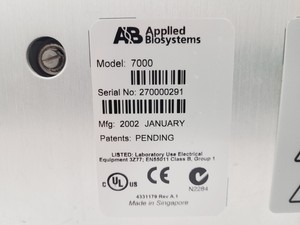 Thumbnail image of Applied Biosystems Prism 7000 Sequence Detection System