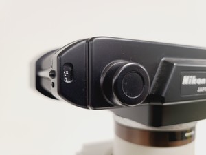 Thumbnail image of Nikon Optiphot Microscope w/ Microflex HFX-II & FX-35A Attachments