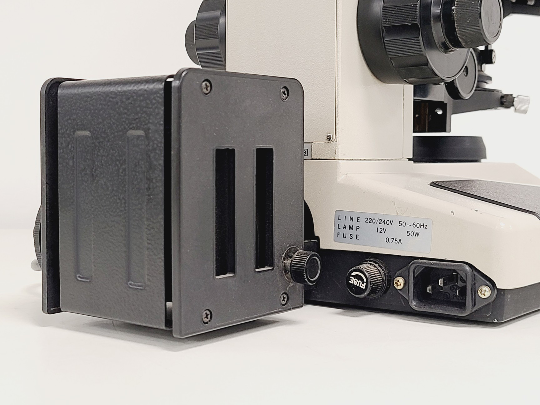 Image of Nikon Optiphot Microscope w/ Microflex HFX-II & FX-35A Attachments