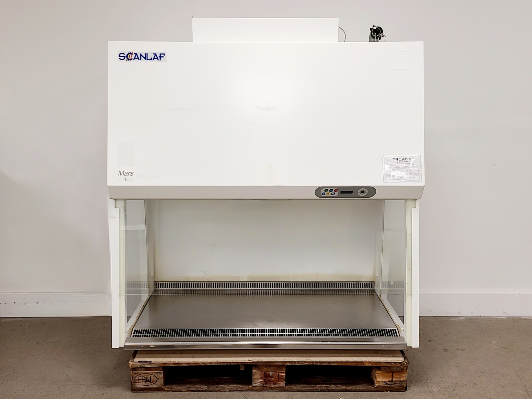 Image of Scanlaf Mars 1200 Class II Biological Safety Cabinet with Stand