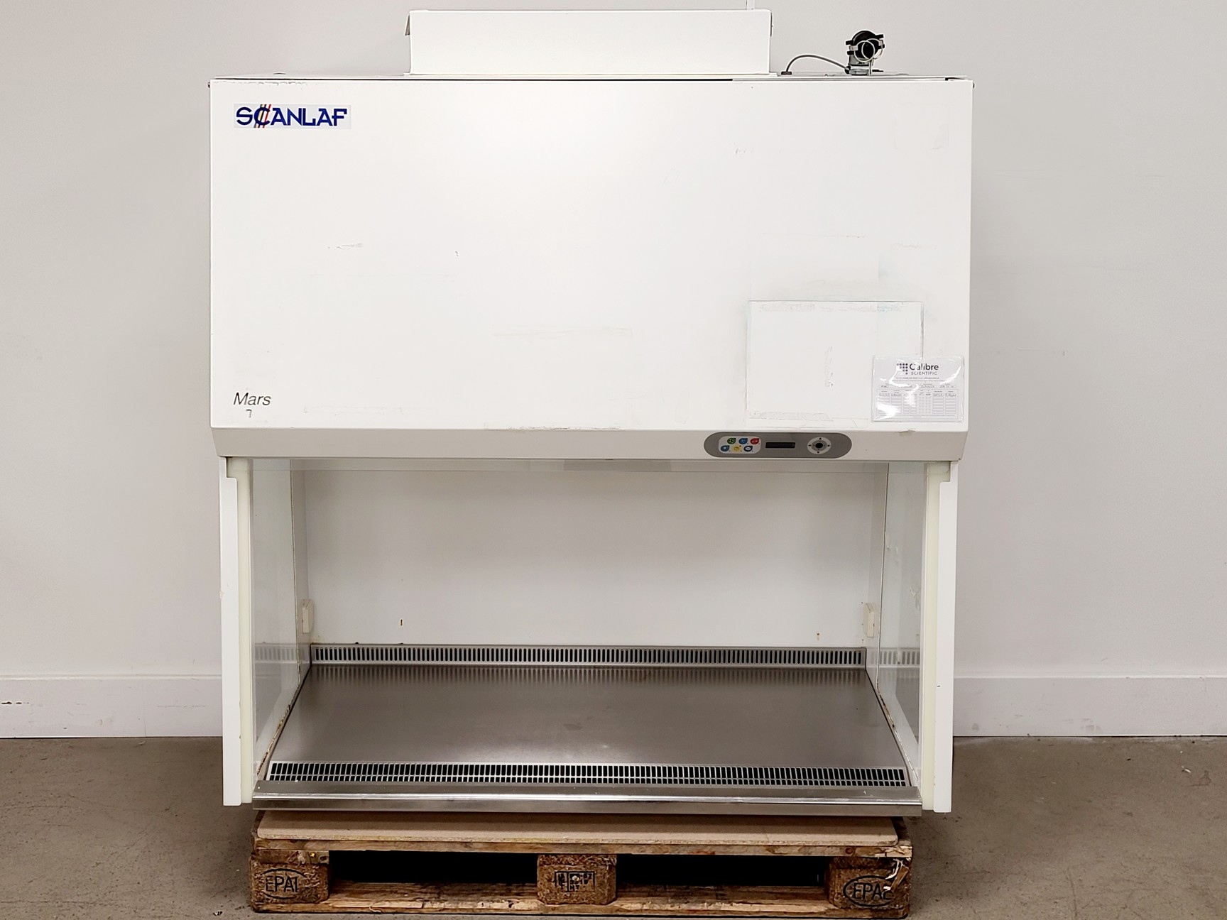 Image of Scanlaf Mars 1200 Class II Biological Safety Cabinet with Stand