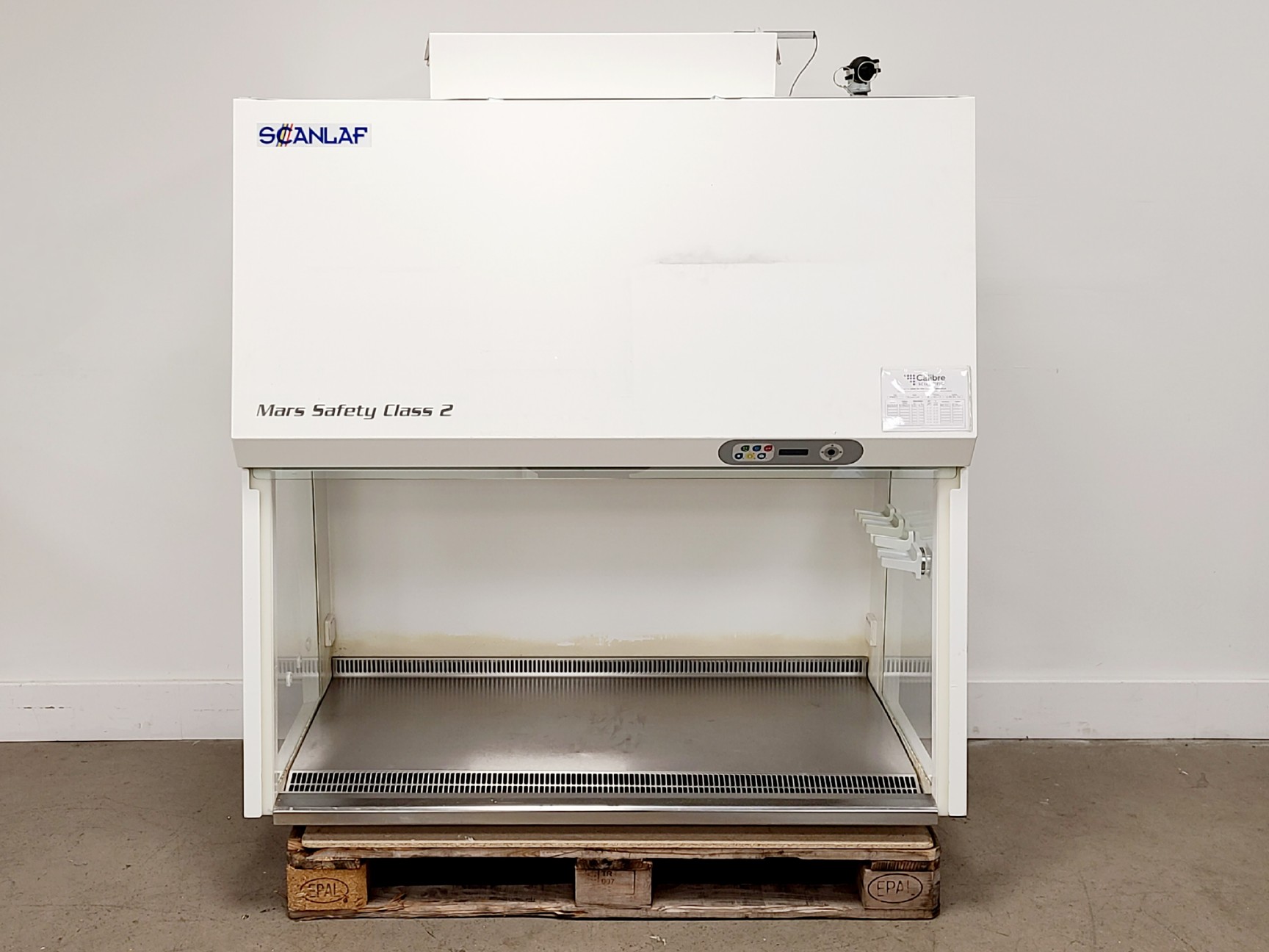 Image of Scanlaf Mars 1200 Class II Biological Safety Cabinet with Stand
