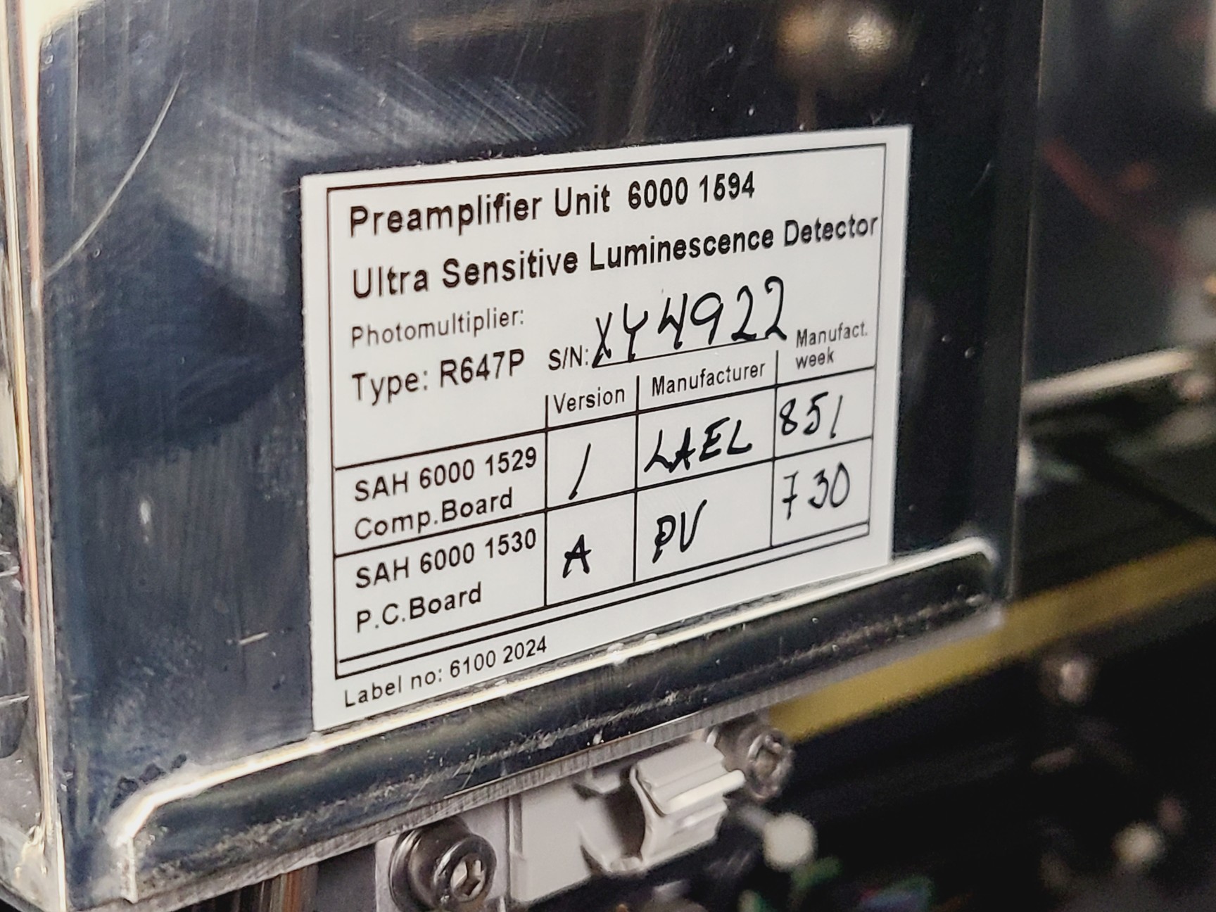 Image of Perkin Elmer EnVision 2104 Multilabel Reader Model No. 2104-0020