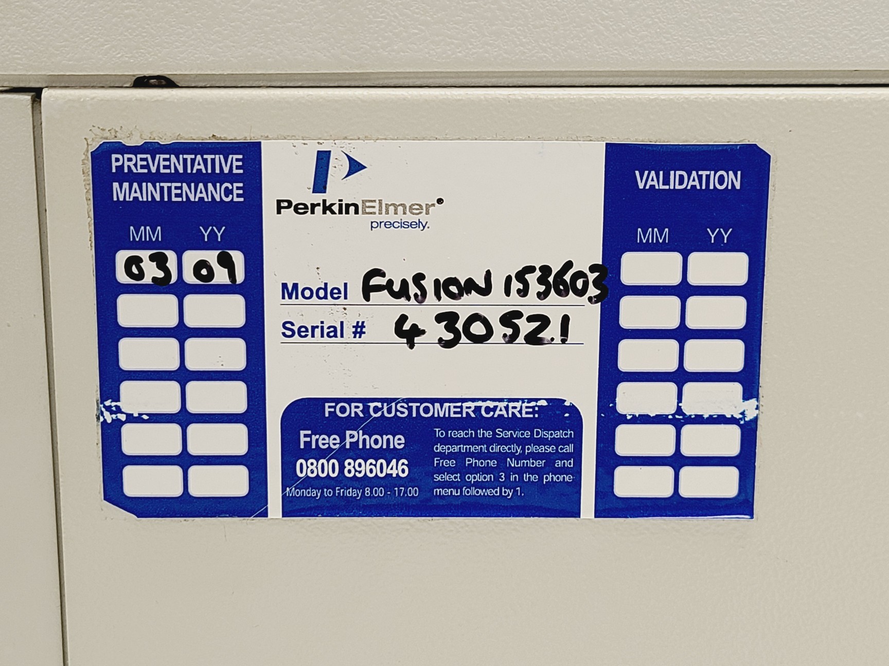 Image of Perkin Elmer Universal Microplate Analyzer Fusion – Alpha FP A153603