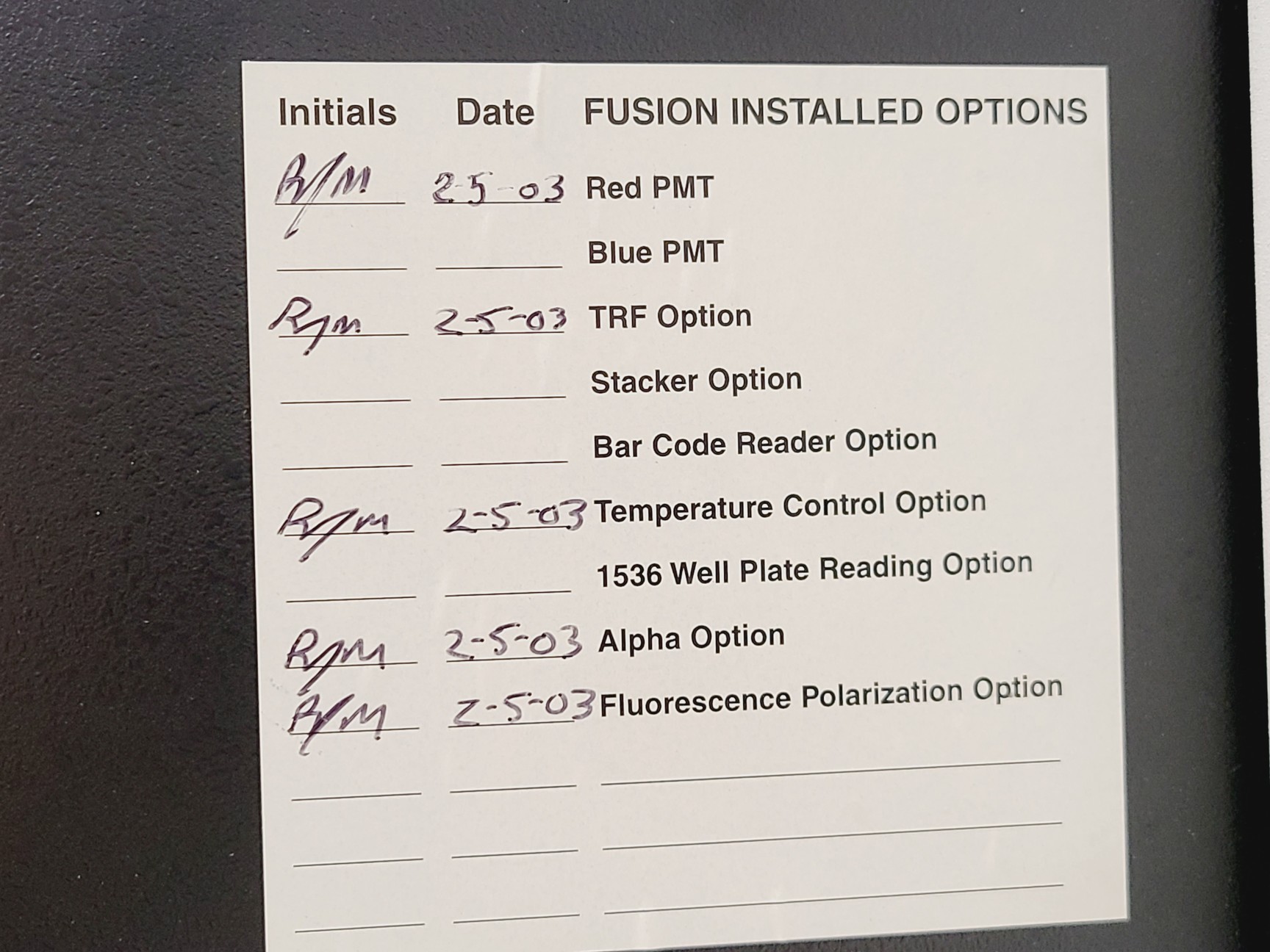 Image of Perkin Elmer Universal Microplate Analyzer Fusion – Alpha FP A153603