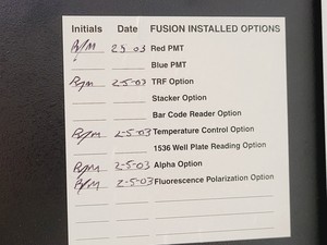Thumbnail image of Perkin Elmer Universal Microplate Analyzer Fusion – Alpha FP A153603