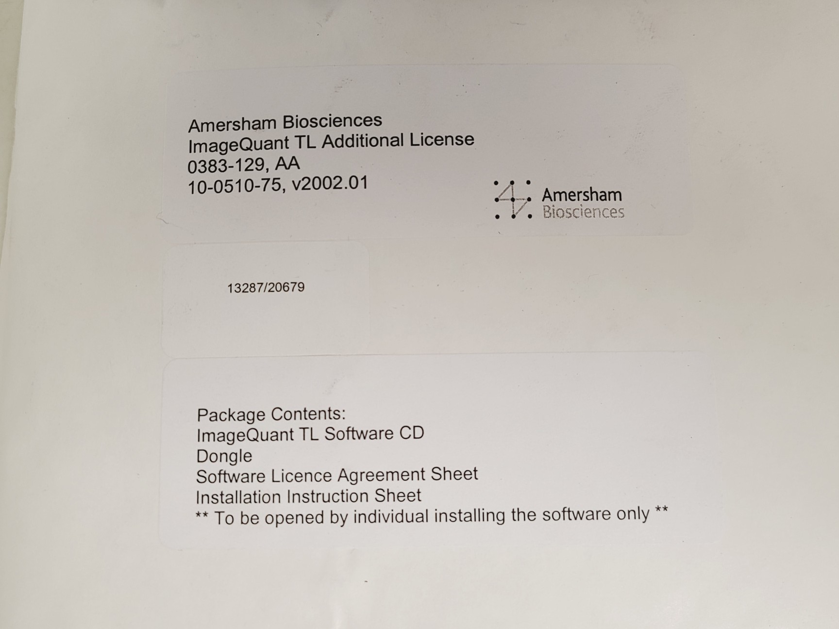 Image of Amersham Typhoon 9410 Variable Mode Imager w/ Blue Laser Module 