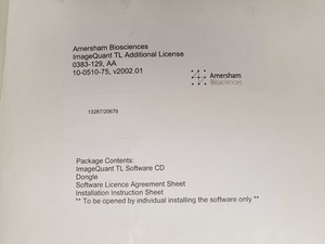 Thumbnail image of Amersham Typhoon 9410 Variable Mode Imager w/ Blue Laser Module 