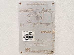 Thumbnail image of Leybold-Heraeus D30A Trivac Rotary Vane Vacuum Pump