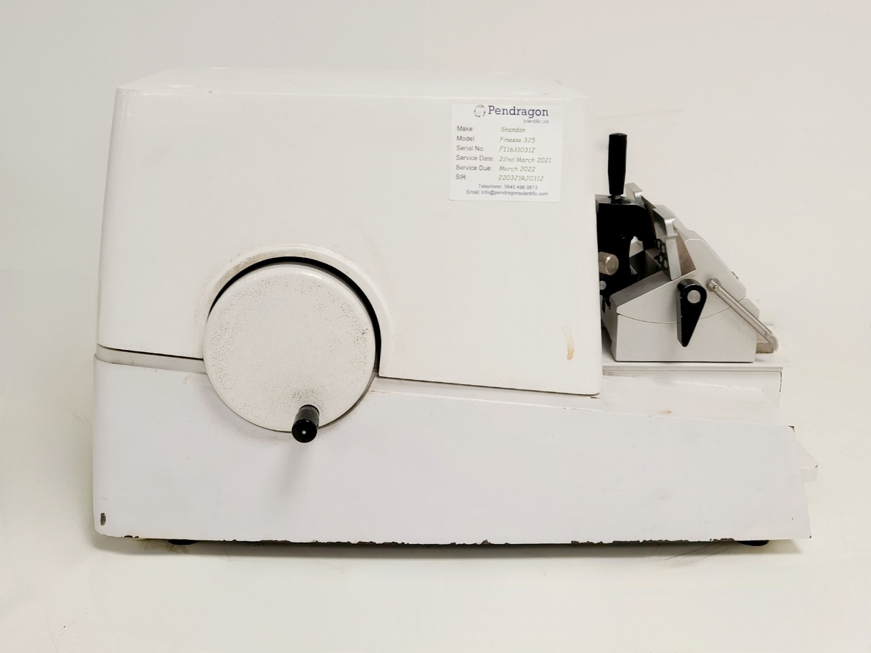 Image of Thermo Electron Corporation Shandon Finesse 325 Manual Microtome
