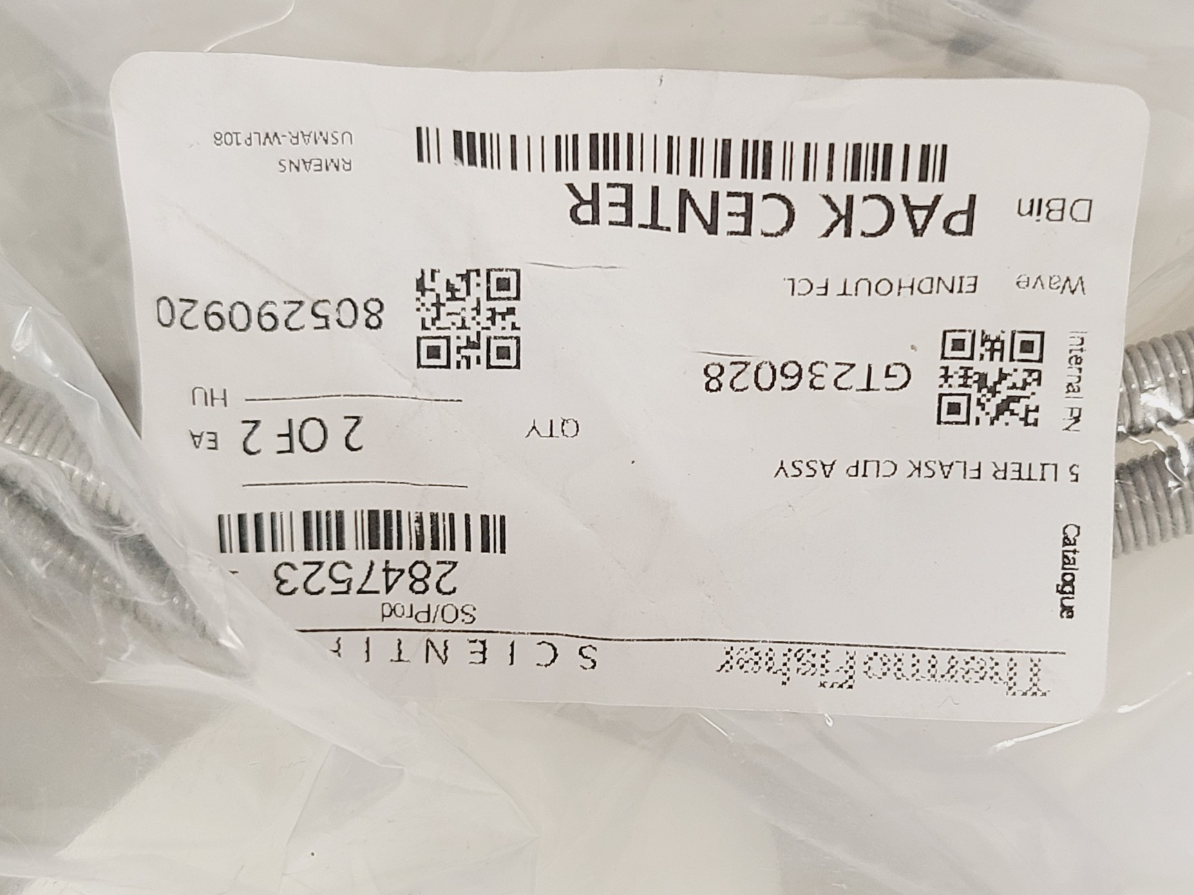 Image of Lot of ThermoFisher MAXQ 8000 Shaking Incubator Flask Clips and Clamps 