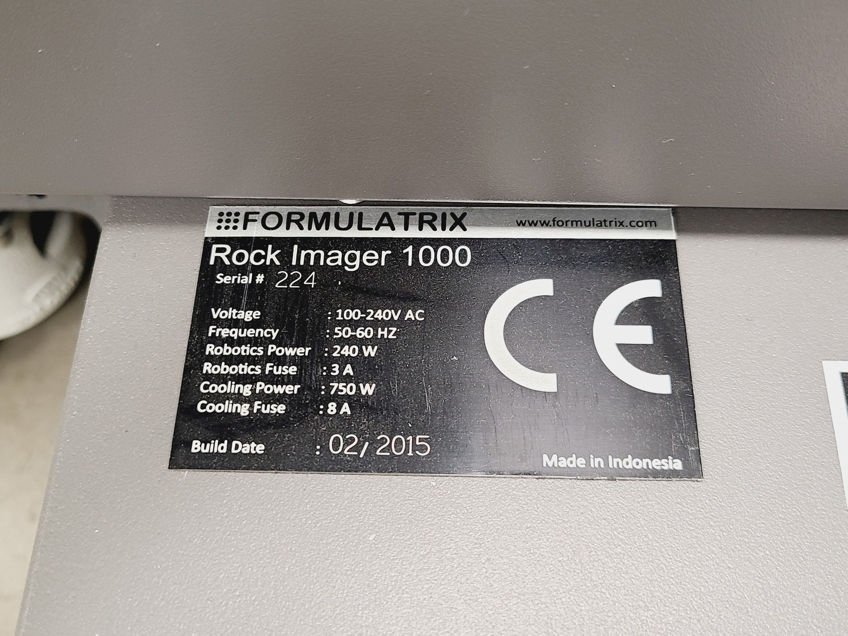 Image of Formulatrix R-1000 Rock Imager Protein Crystallization Imager Lab