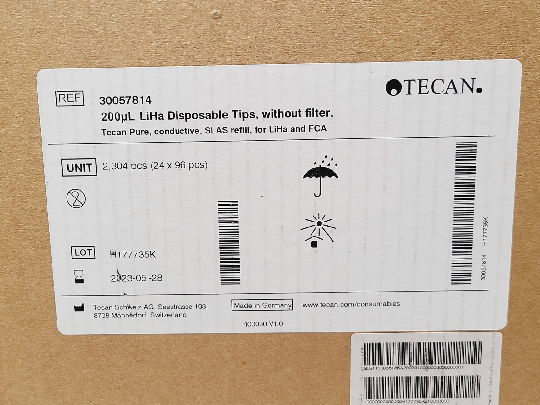 Image of Tecan Freedom Evo-2 200 Liquid Handler w/ Tips, Accessories and Software Lab