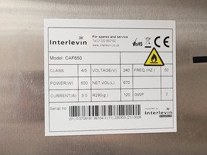 Thumbnail image of TEFCOLD Model CAF650 Freezer