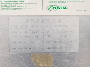 Thumbnail image of Gastronorm Supra Model GS 1351 LT R404A Freezer