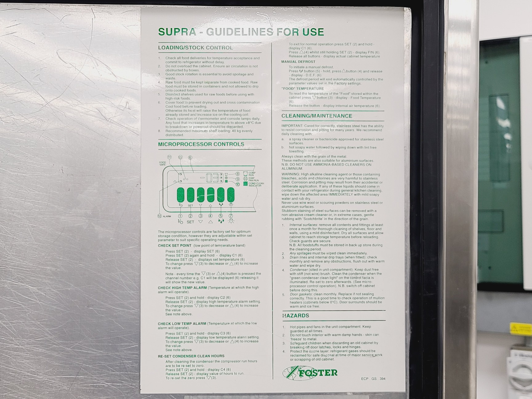 Image of Gastronorm Supra Model GS 1351 LT R404A Freezer