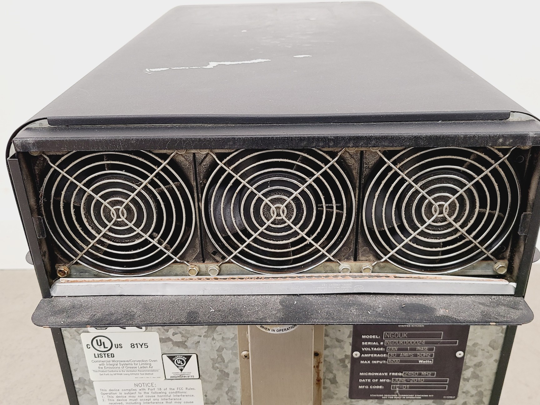 Image of TurboChef Sota High Speed Oven Model NG0UK