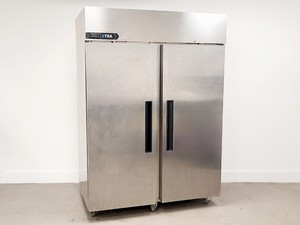 Thumbnail image of Foster XTRA XR1300L Upright Double Door Stainless Steel Freezer with 22x Trays