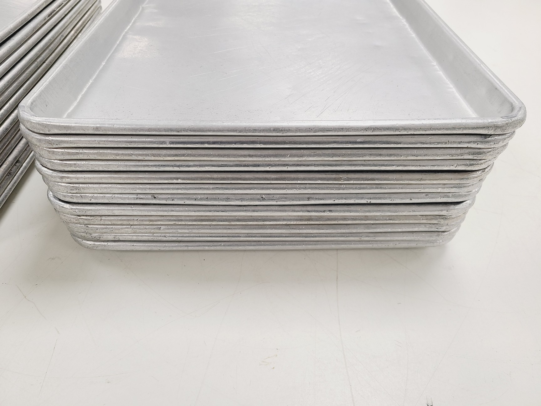 Image of Foster XTRA XR1300L Upright Double Door Stainless Steel Freezer with 22x Trays