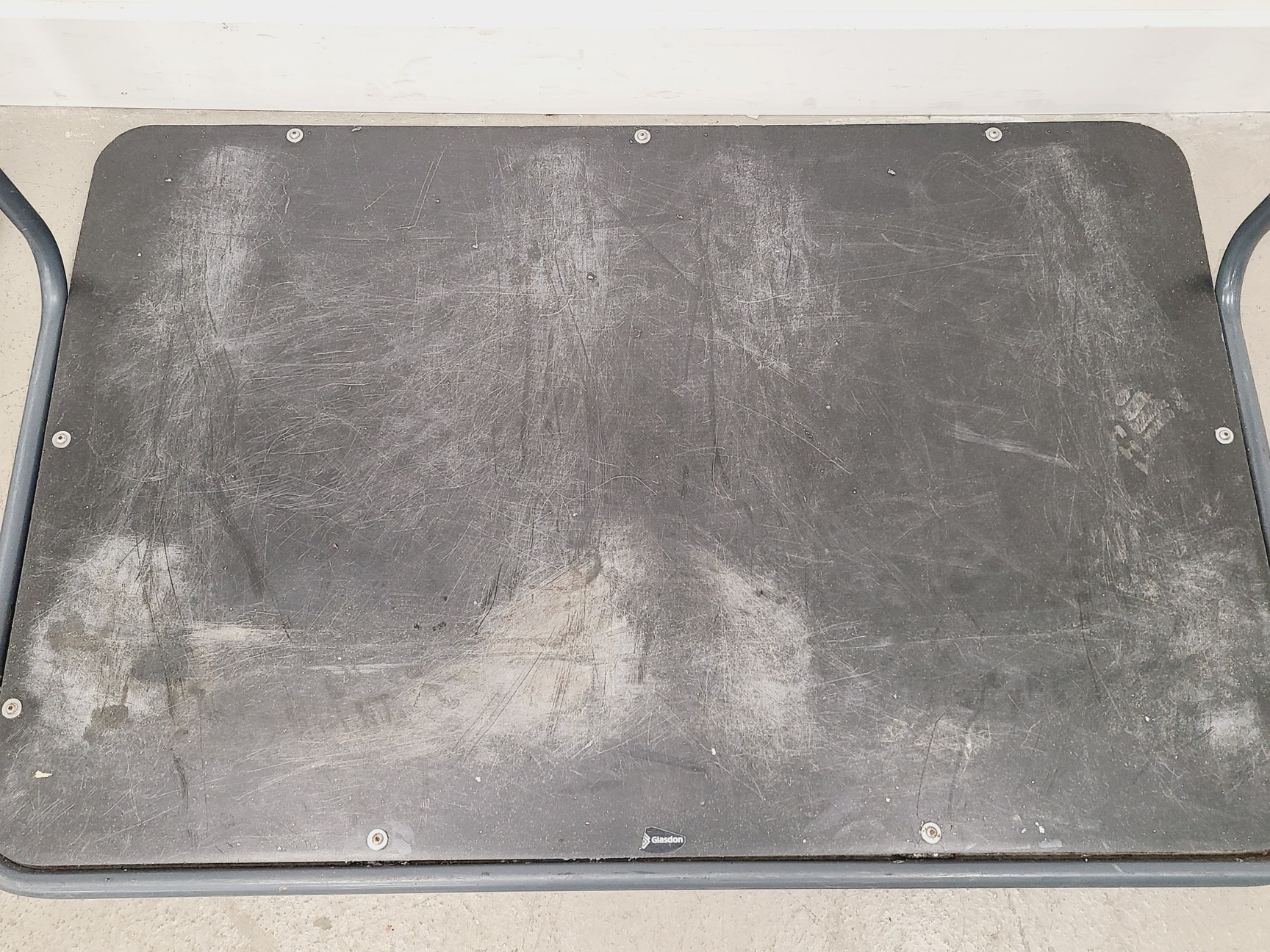 Image of 4 × Glasdon Combo Tray Shelf Bin Stations – Mixed / Food / Liquids / Vegware