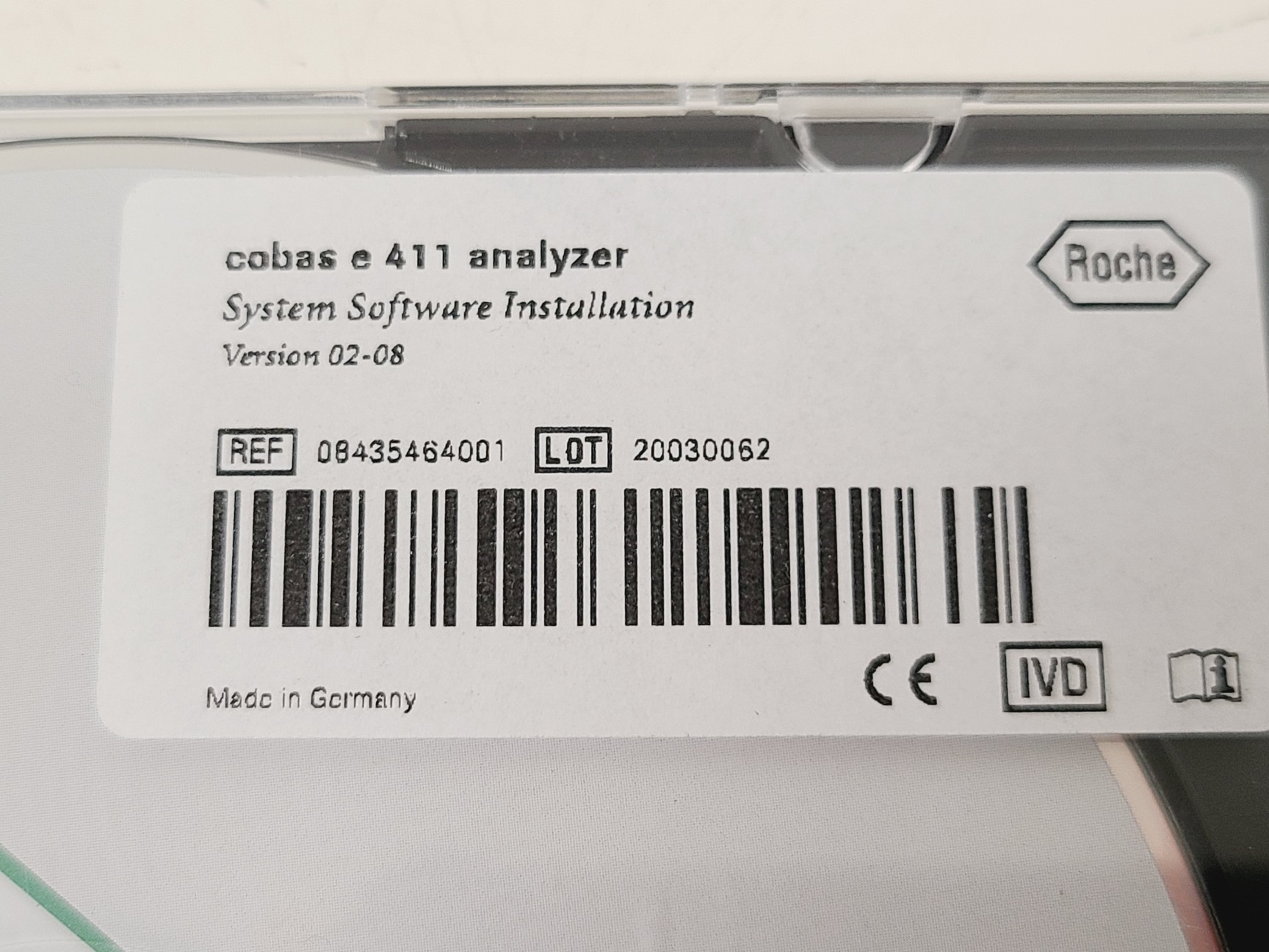 Image of Roche Cobas e 411 Automated Analyser (Disk System) with Stand