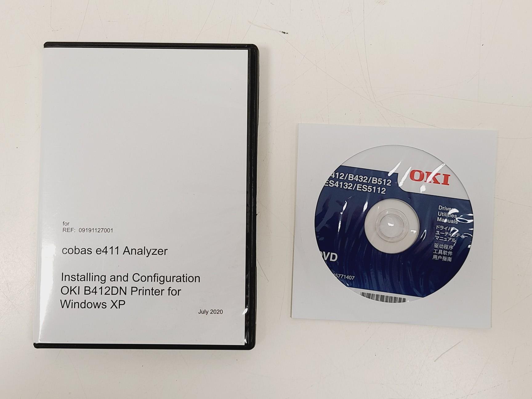 Image of Roche Cobas e 411 Automated Analyser (Disk System) with Stand