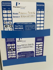 Thumbnail image of PerkinElmer NexION 300Q ICP-MS with S10 Autosampler, WhisperCool Chiller & SV40B