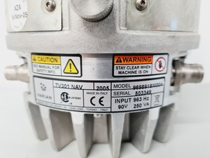 Thumbnail image of  Varian Turbo-v 301 Navigator Turbomolecular Pump & 301 Nav C.U Lab