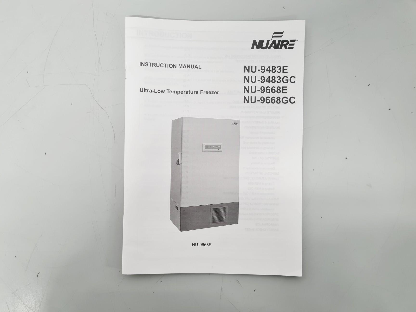 Image of Nuaire Model: NU-9483E -86˚c Lab Freezer