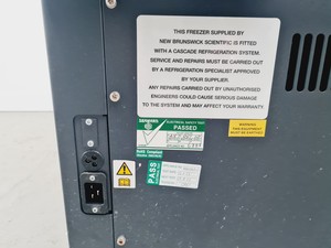 Thumbnail image of New Brunswick Scientific U725 Innova Ultra Low Temperature Freezer