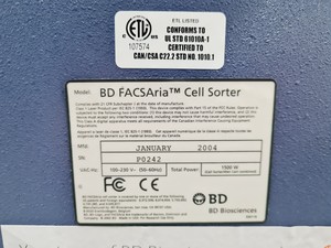 Thumbnail image of BD FACSAria IIu Cell Sorter System