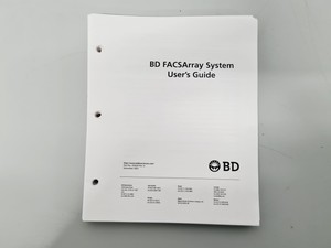 Thumbnail image of BD FACSAria IIu Cell Sorter System Spares/Repair Lab