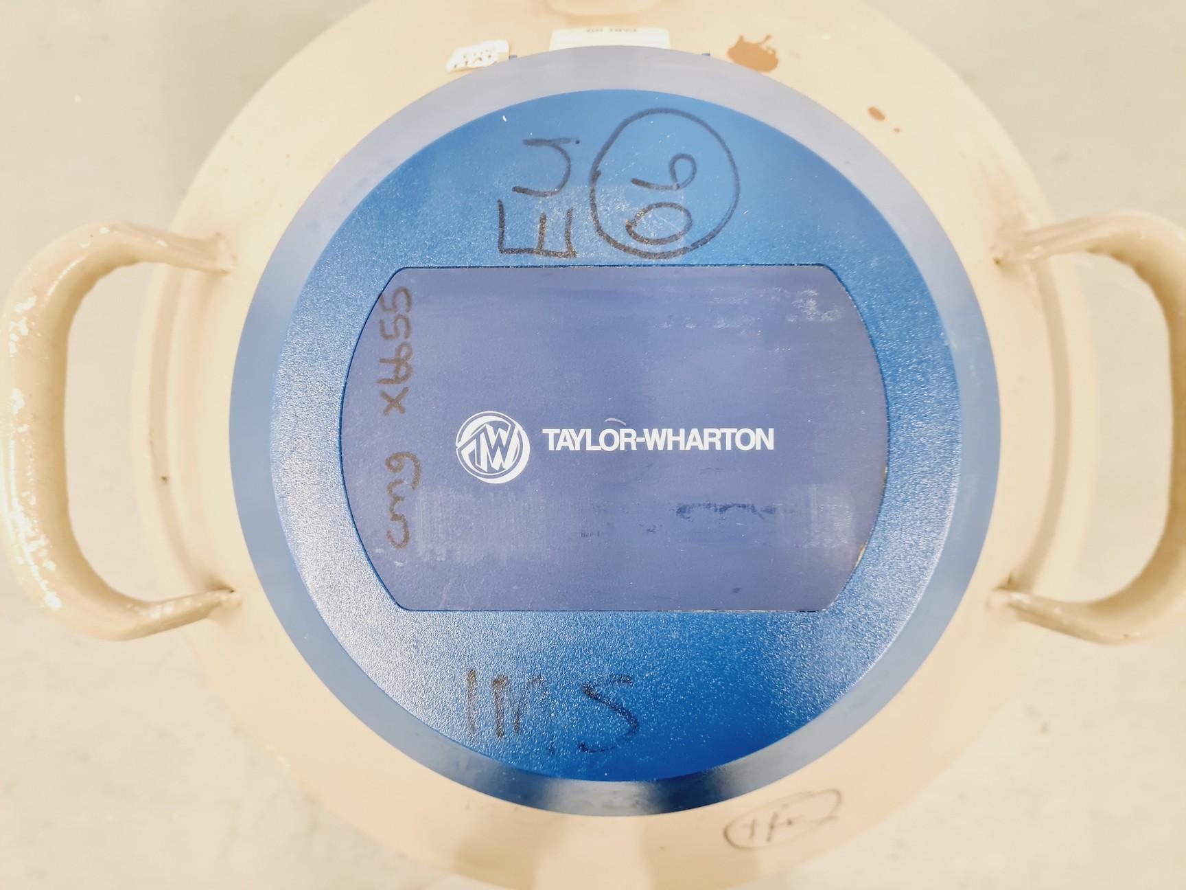 Image of Taylor-Wharton 35 VHC Liquid Nitrogen Dewar with wheeled stand