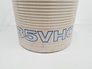 Thumbnail image of Taylor-Wharton 35 VHC Liquid Nitrogen Dewar with wheeled stand