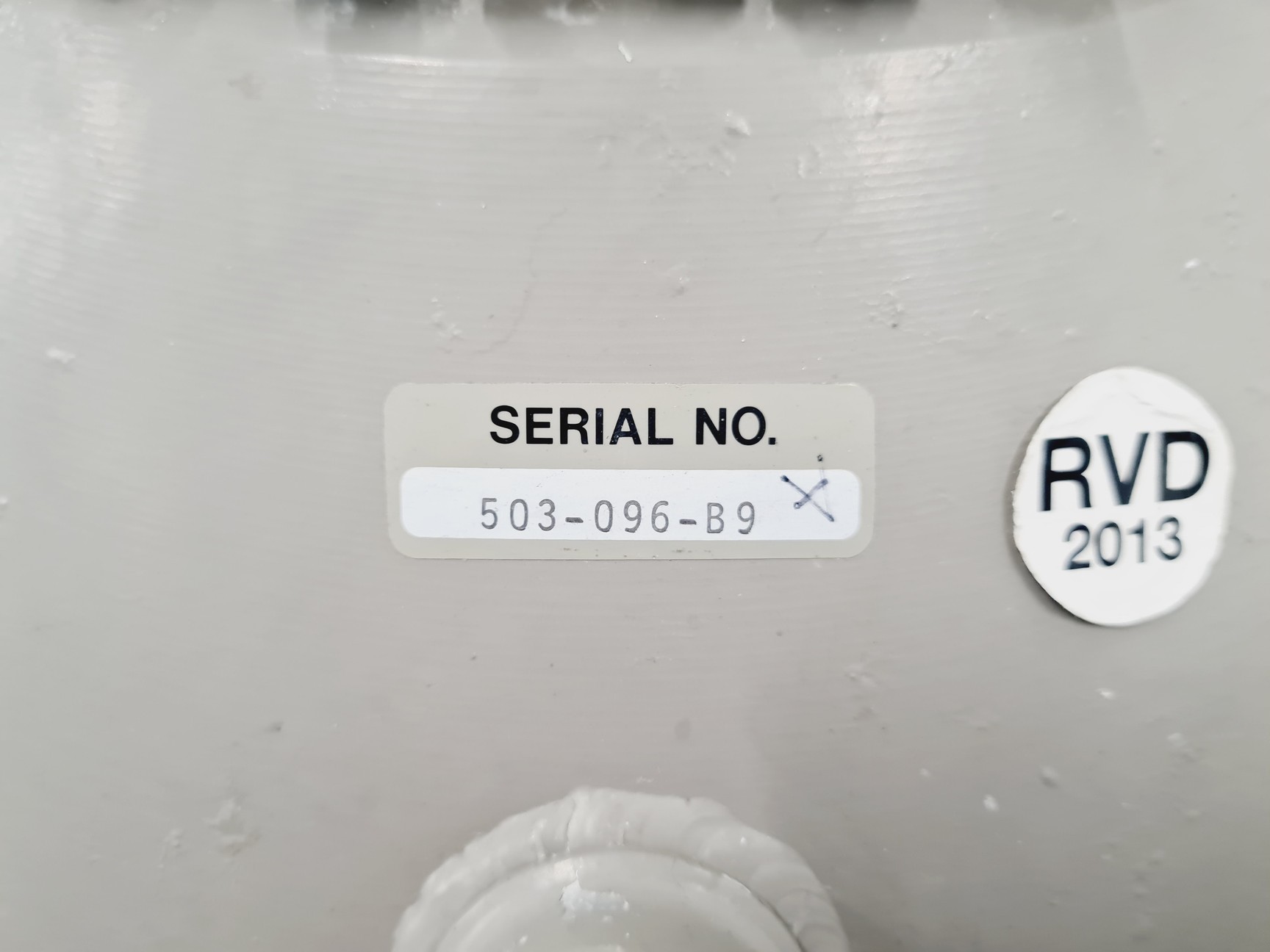 Image of Taylor-Wharton 35 HC Liquid Nitrogen Dewar with wheeled stand