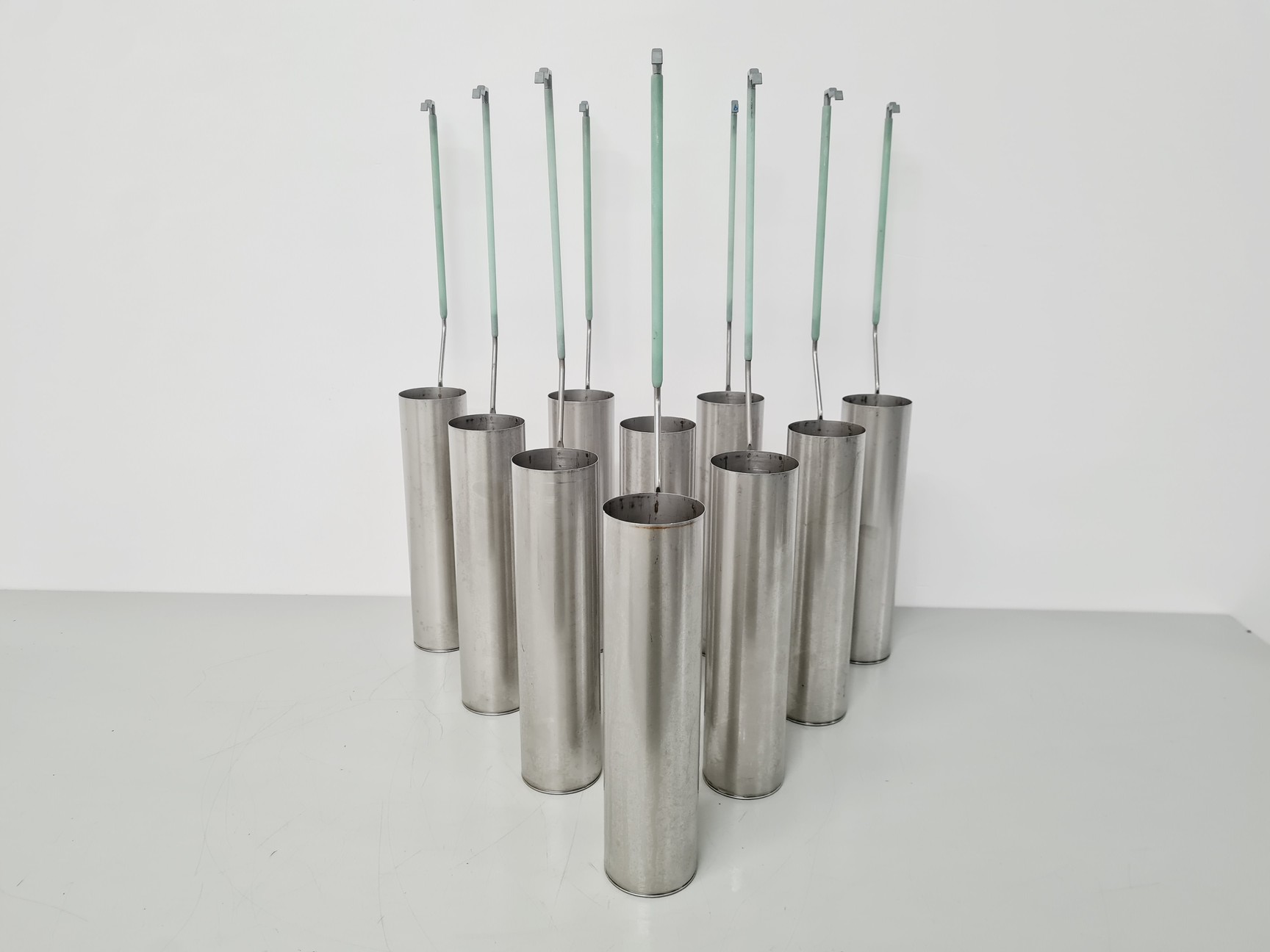 Image of Taylor-Wharton 35 HC Liquid Nitrogen Dewar with wheeled stand