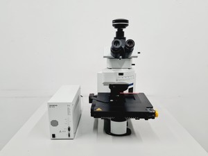 Thumbnail image of Olympus BX51 Fluorescence Microscope with Olympus BX-UCB Stage Controller