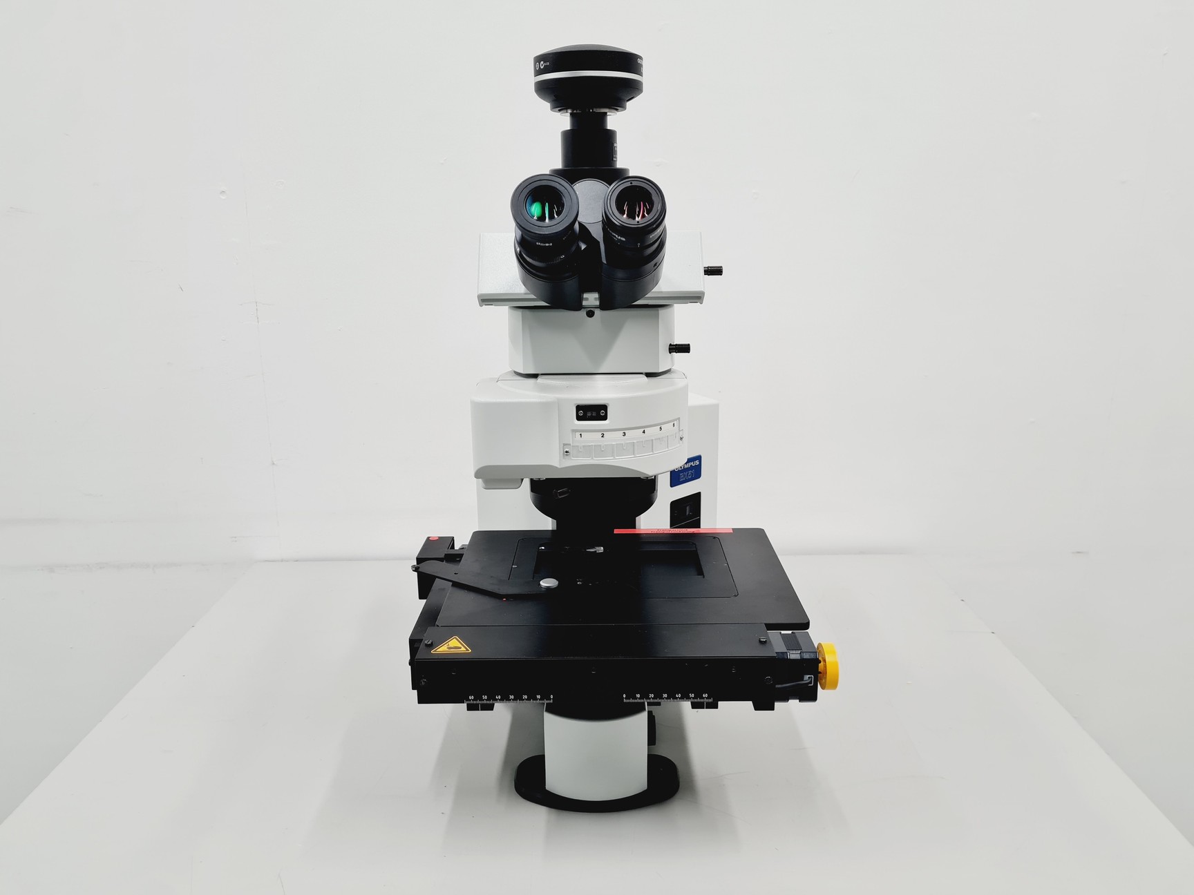 Image of Olympus BX51 Fluorescence Microscope with Olympus BX-UCB Stage Controller