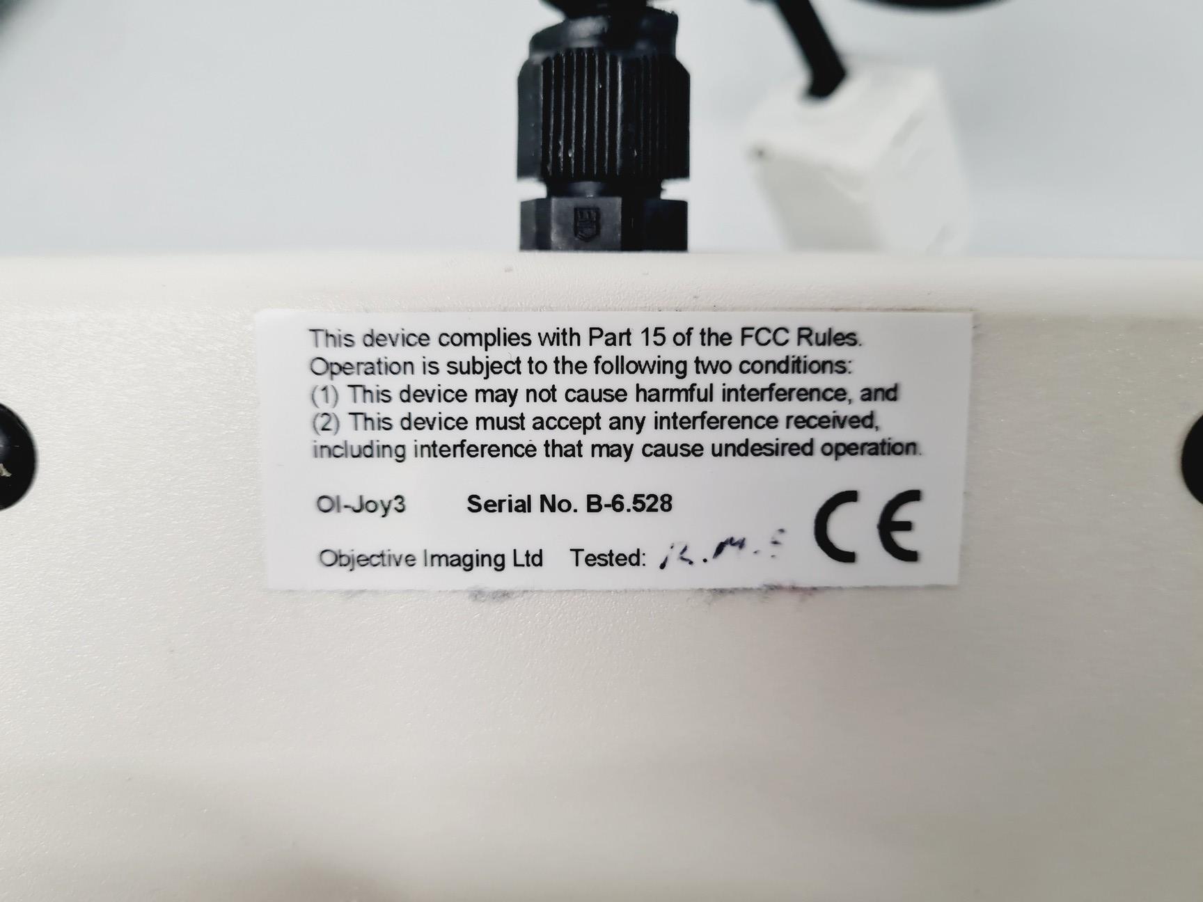 Image of Olympus BX51 Fluorescence Microscope with Olympus BX-UCB Stage Controller
