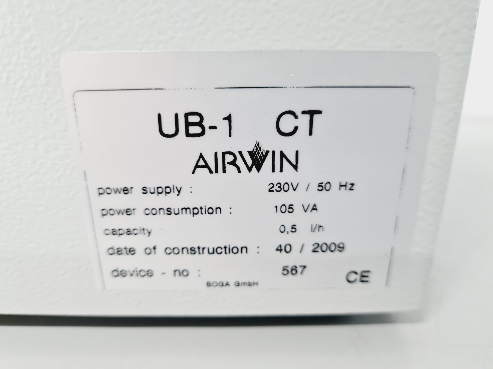 Image of Airwin Ub-1 Ct Ultrasonic Humidifier