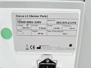 Thumbnail image of BIOQUELL Clarus L2 Vaporised Hydrogen Peroxide Mobile Sterilising Unit