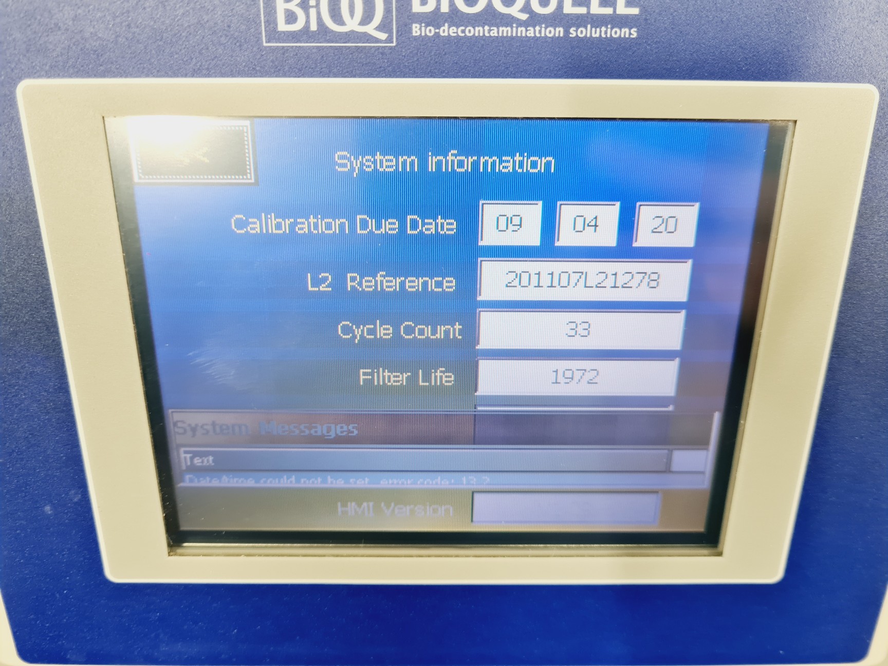 Image of BIOQUELL Clarus L2 Vaporised Hydrogen Peroxide Mobile Sterilising Unit