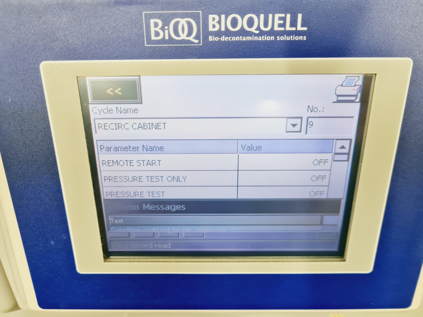 Image of BIOQUELL Clarus L2 Vaporised Hydrogen Peroxide Mobile Sterilising Unit