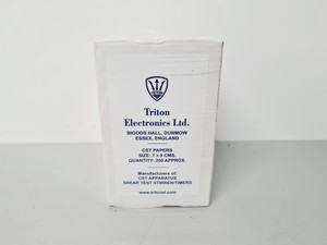 Thumbnail image of 14 x Triton Electronics CST Papers 7x9 CMS 200 Per Box New