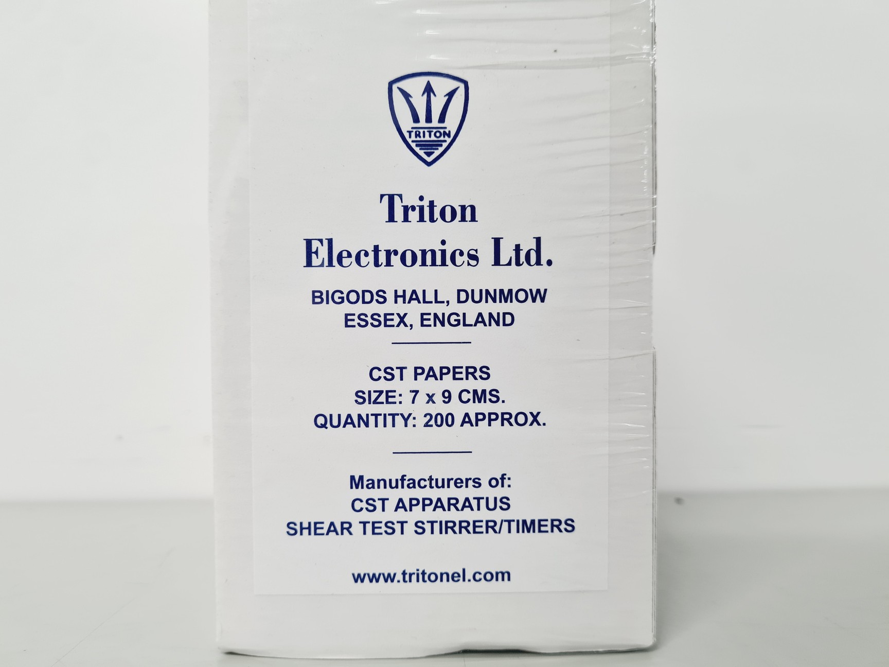 Image of 14 x Triton Electronics CST Papers 7x9 CMS 200 Per Box New