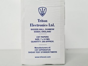 Thumbnail image of 14 x Triton Electronics CST Papers 7x9 CMS 200 Per Box New