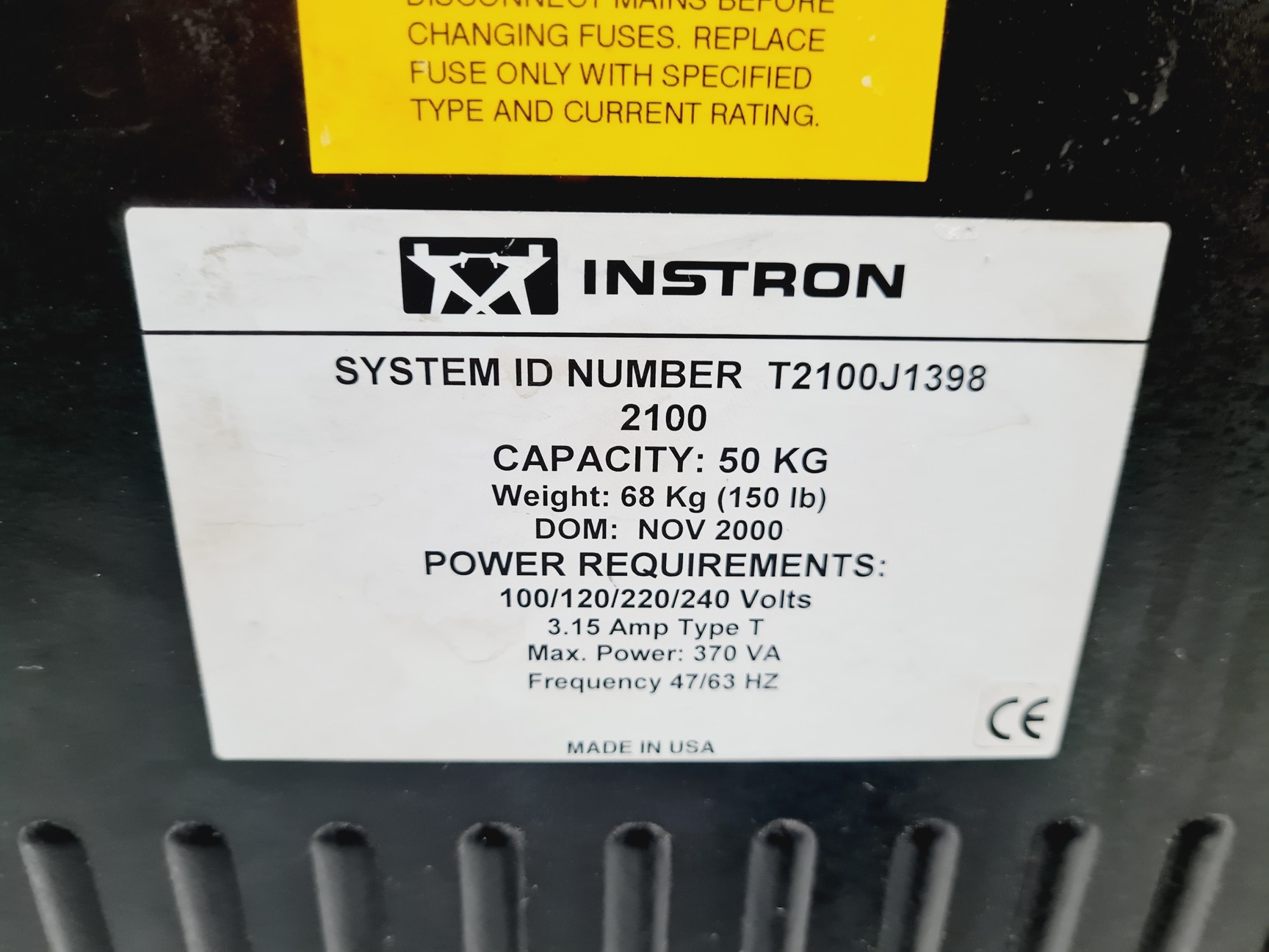 Image of Instron Wilson Tukon 2100 Hardness Testing Microscope