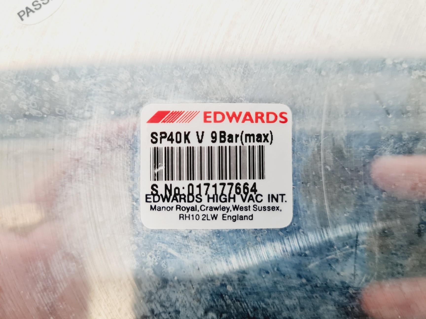 Image of 4 x Edwards SP40K Speedivalve