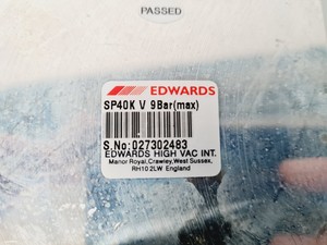 Thumbnail image of 4 x Edwards SP40K Speedivalve
